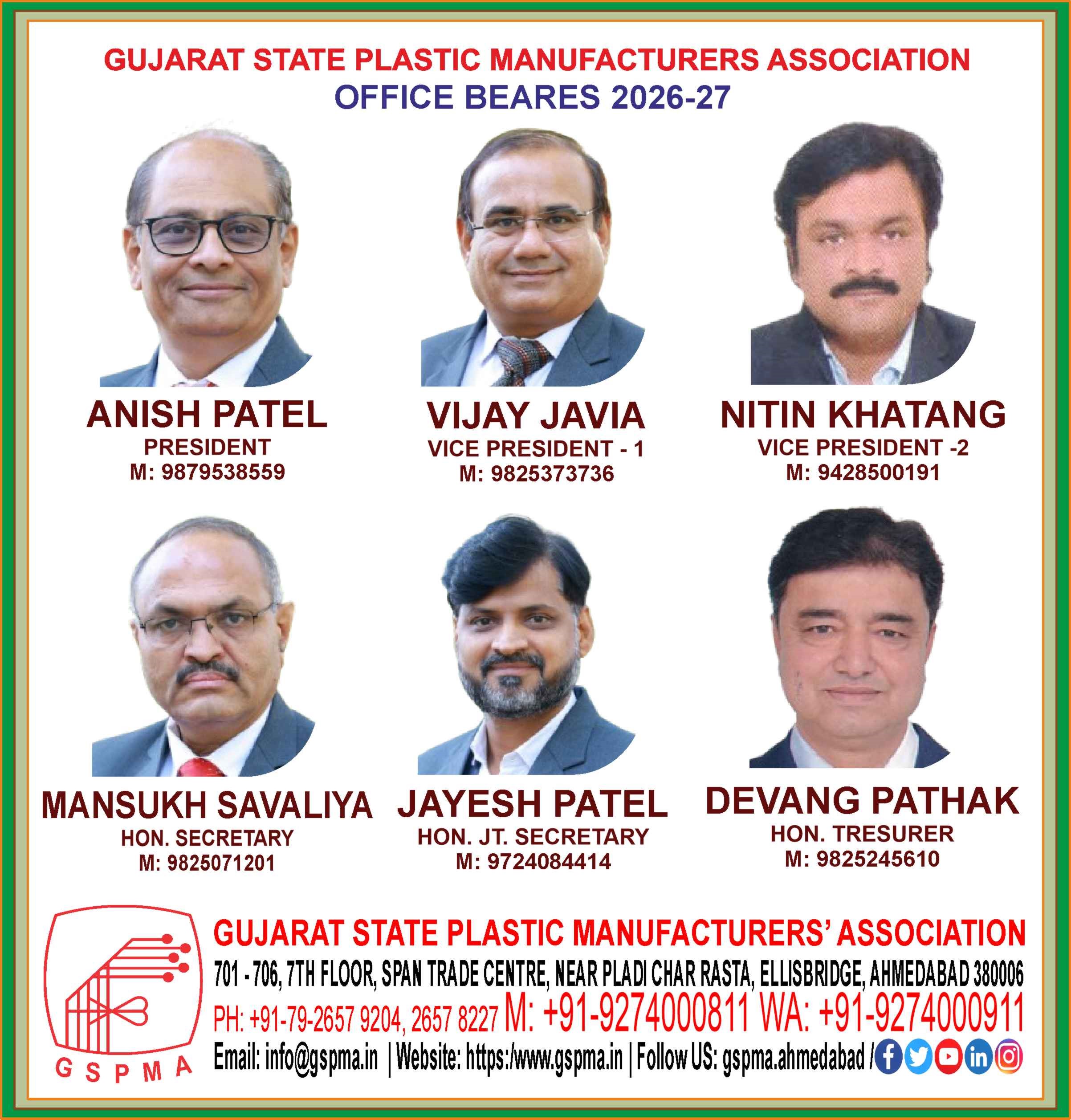 Office Bearers 2026-27